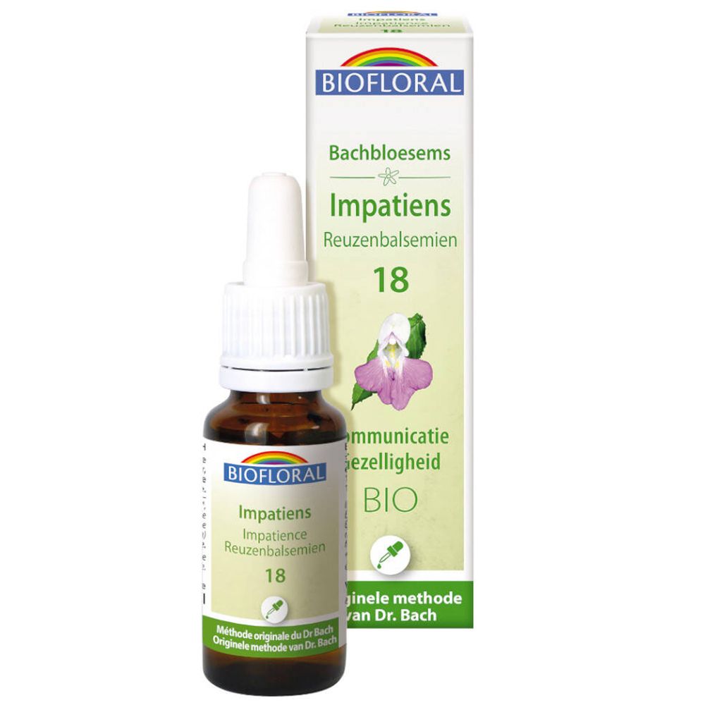 Biofloral Fleurs de Bach 18 Impatience Bio
