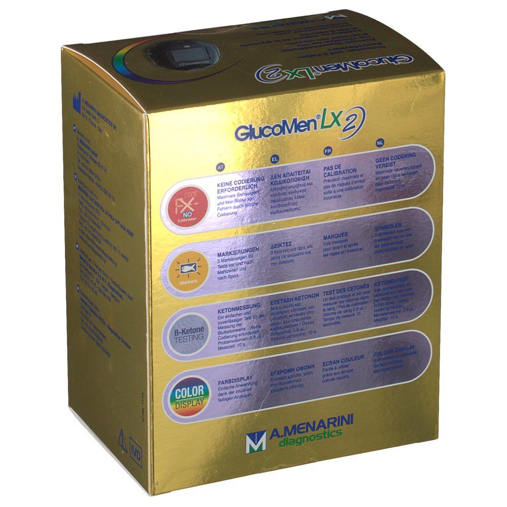 Glucomen LX2 Set mg/dl 47663