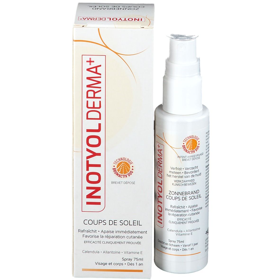 Inotyol Derma+ Zonnebrand Spray