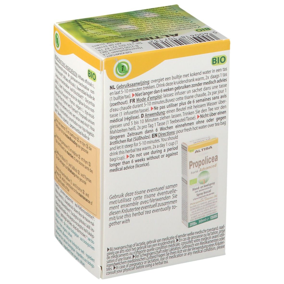 Altisa® Thé Voies Respiratoires Bio