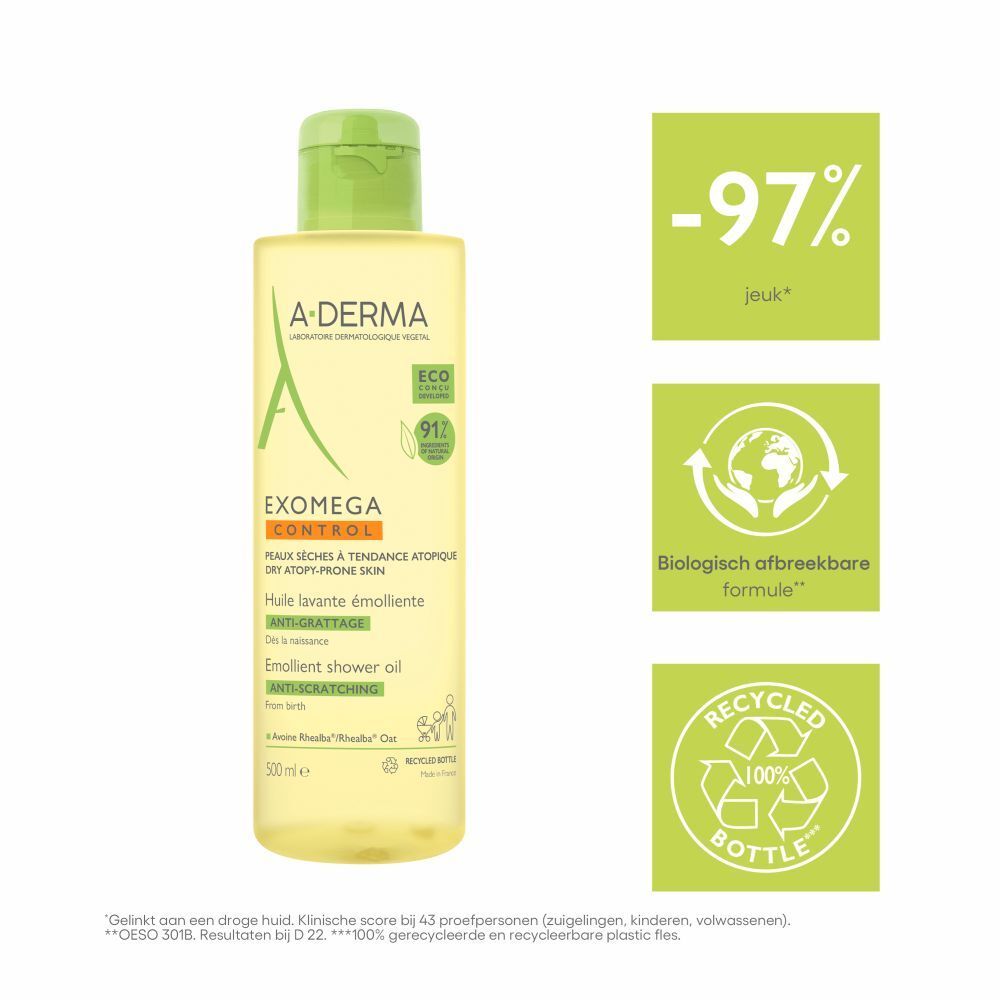 A-Derma Exomega Control Emolliërende Reinigingsolie