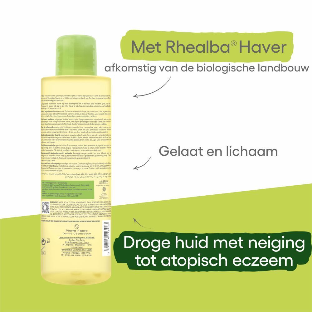 A-Derma Exomega Control Emolliërende Reinigingsolie