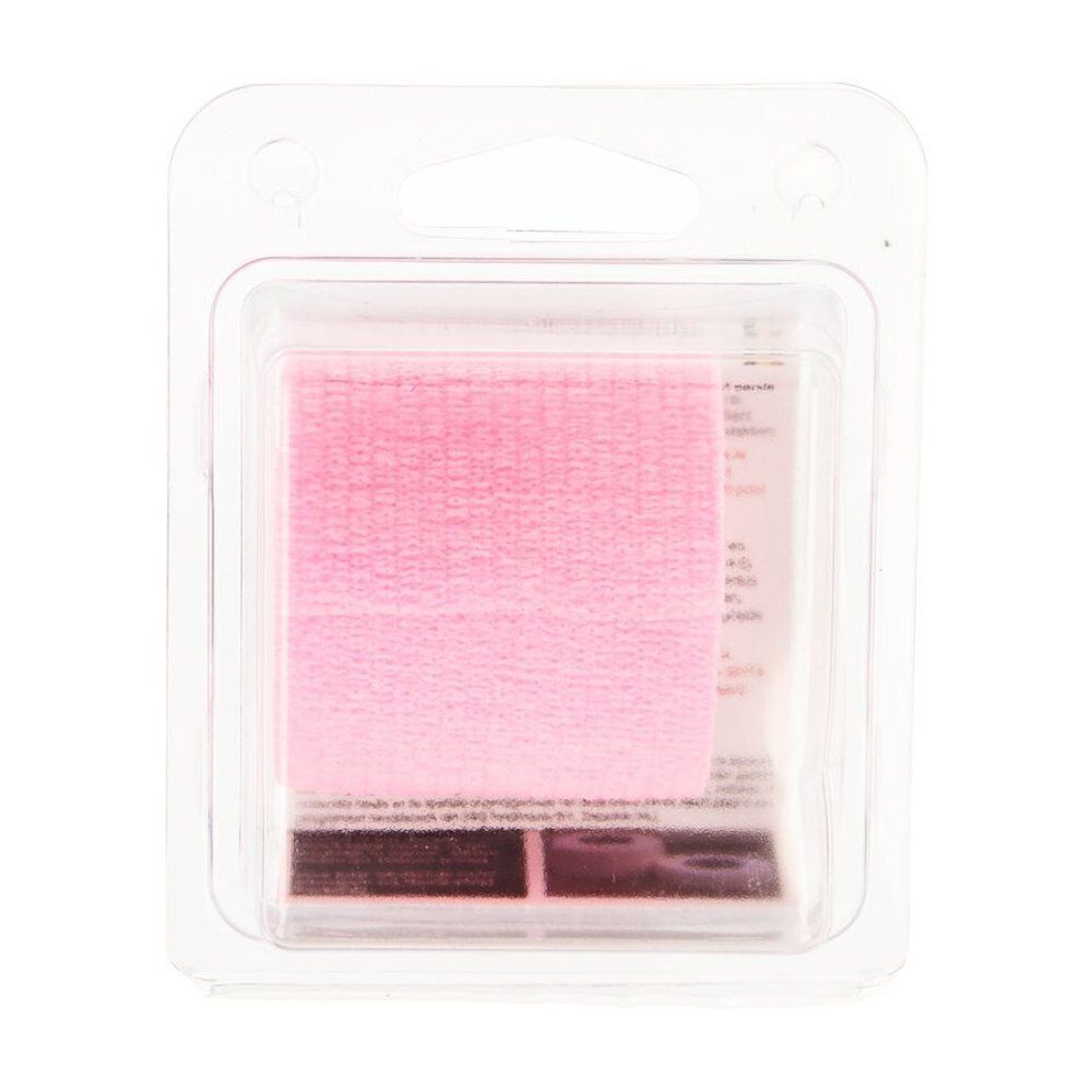ResQ-plast Familia rose, emballé sous blister. Forme carrée, dans un plastique transparent. Informations produit visibles.