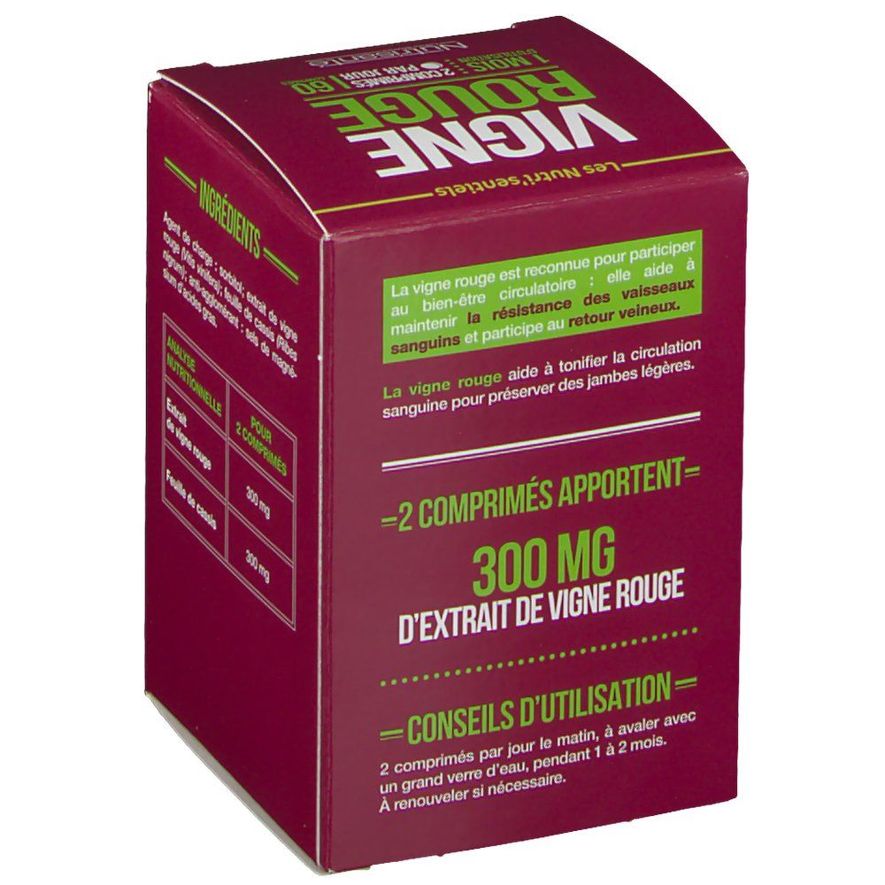 Les Nutri'sentiels Vigne Rouge