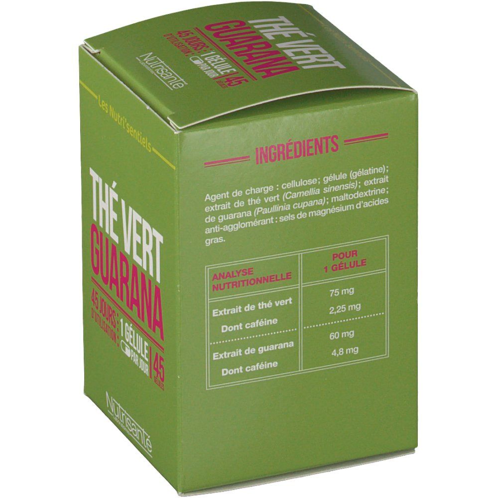 Les Nutri'sentiels Thé Vert Guarana