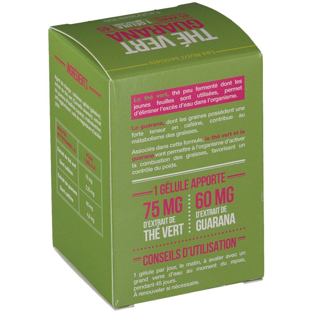 Les Nutri'sentiels Thé Vert Guarana