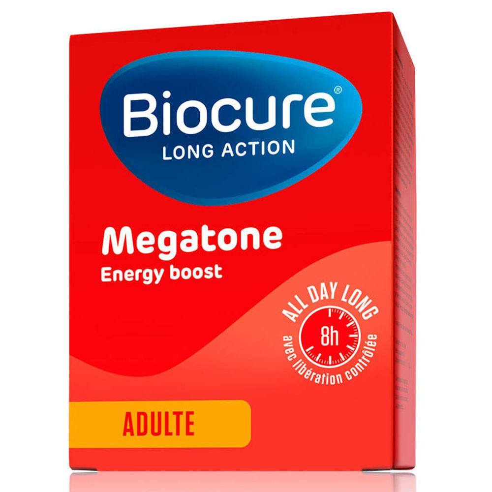 Biocure Megatone Energy Boost - Weerstand, Vitamine