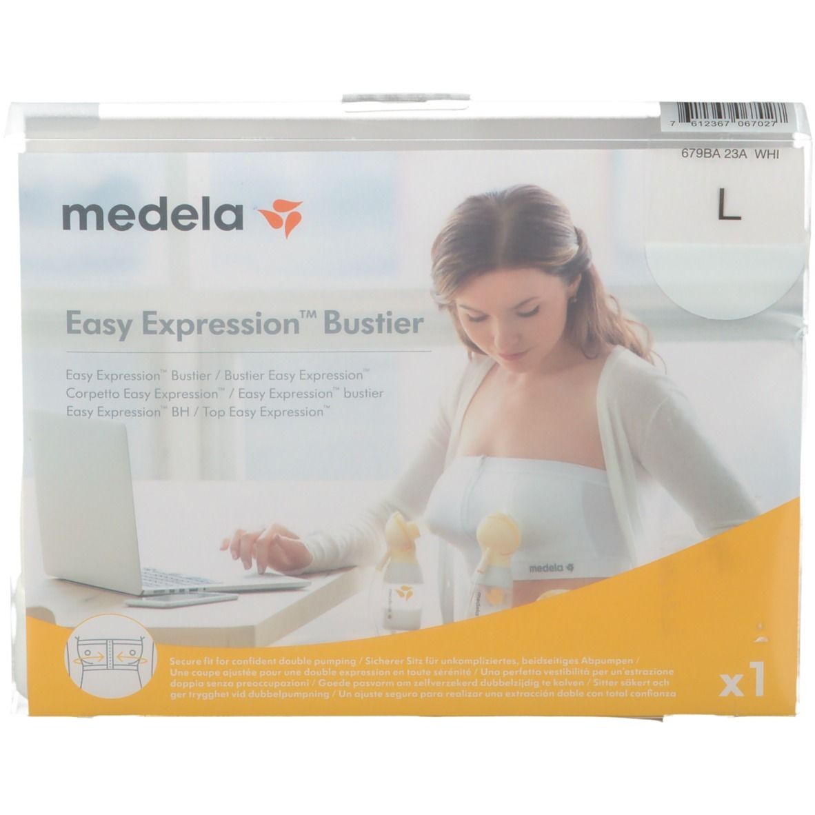 Medela Easy Expression Bustier Large Wit