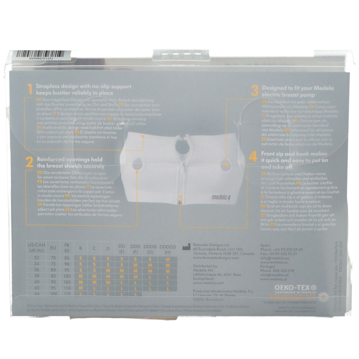 Medela Easy Expression Bustier Large Wit