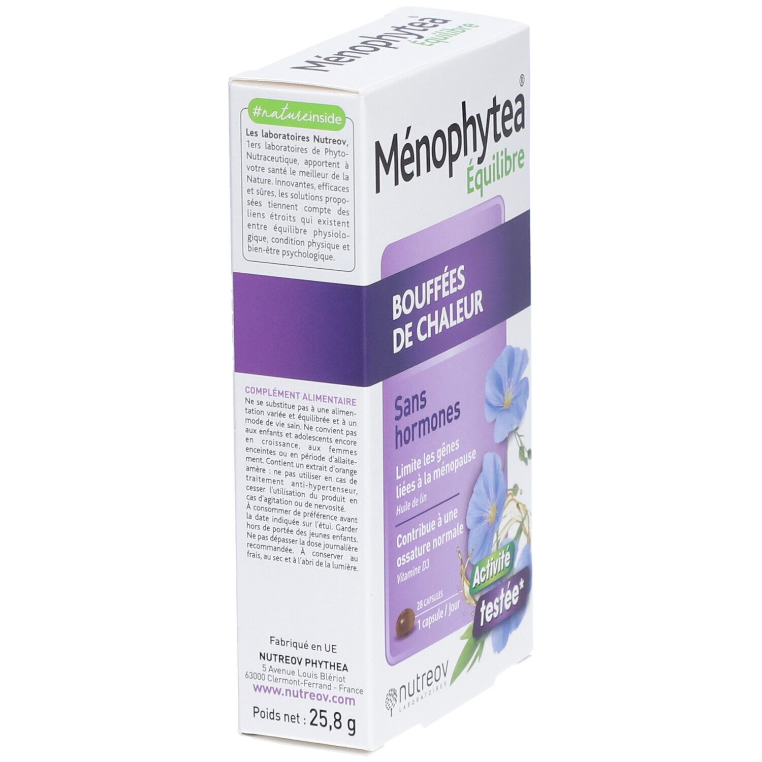 Nutreov Menophytea Bouffées de Chaleur Sans Hormone