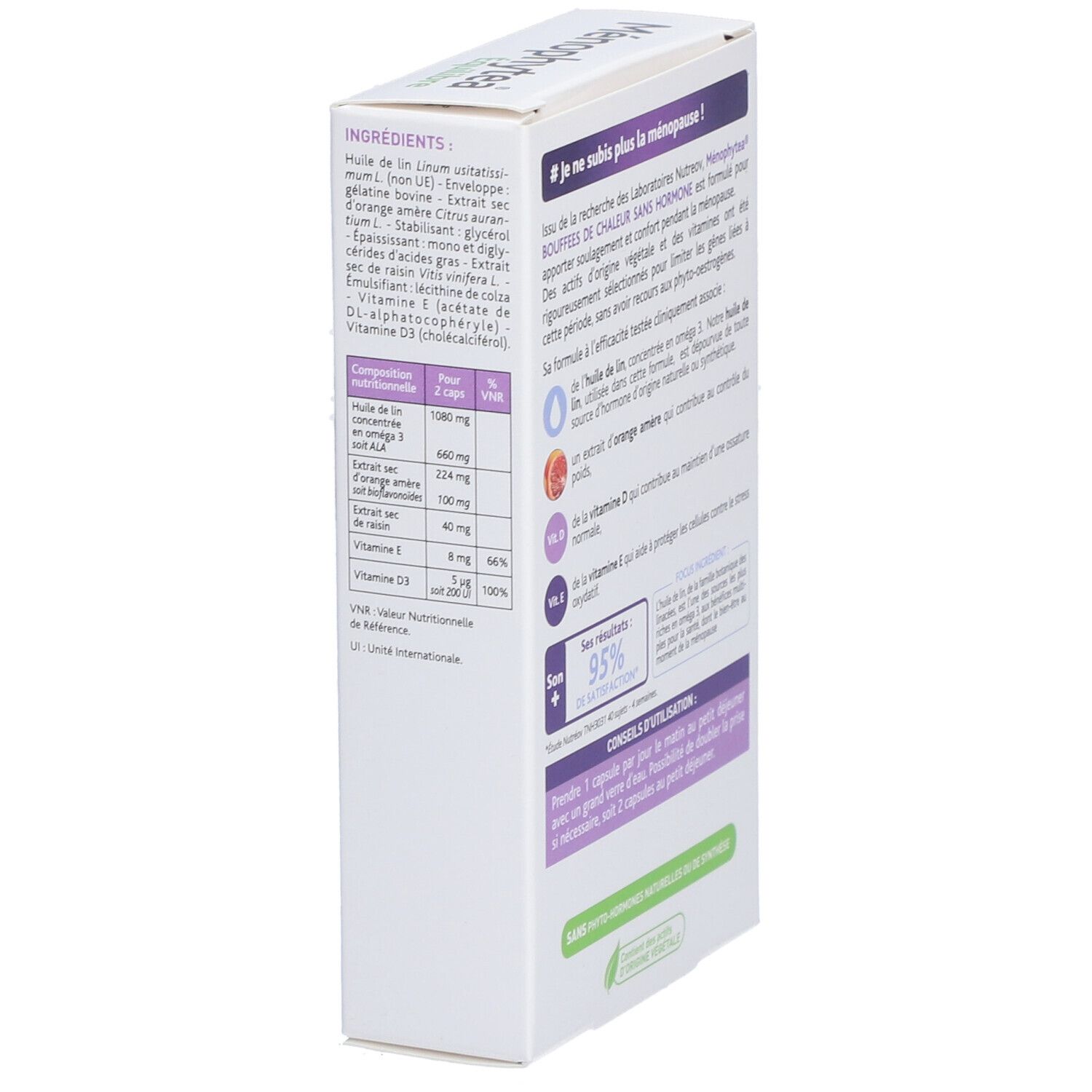 Nutreov Menophytea Bouffées de Chaleur Sans Hormone
