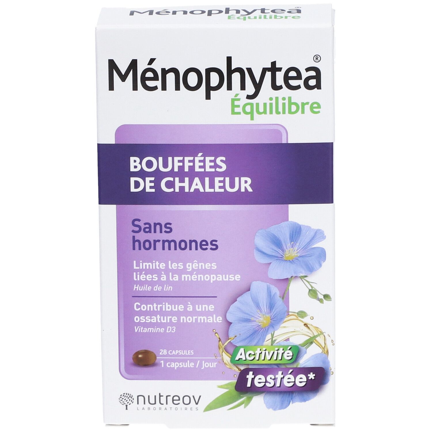 Nutreov Menophytea Bouffées de Chaleur Sans Hormone