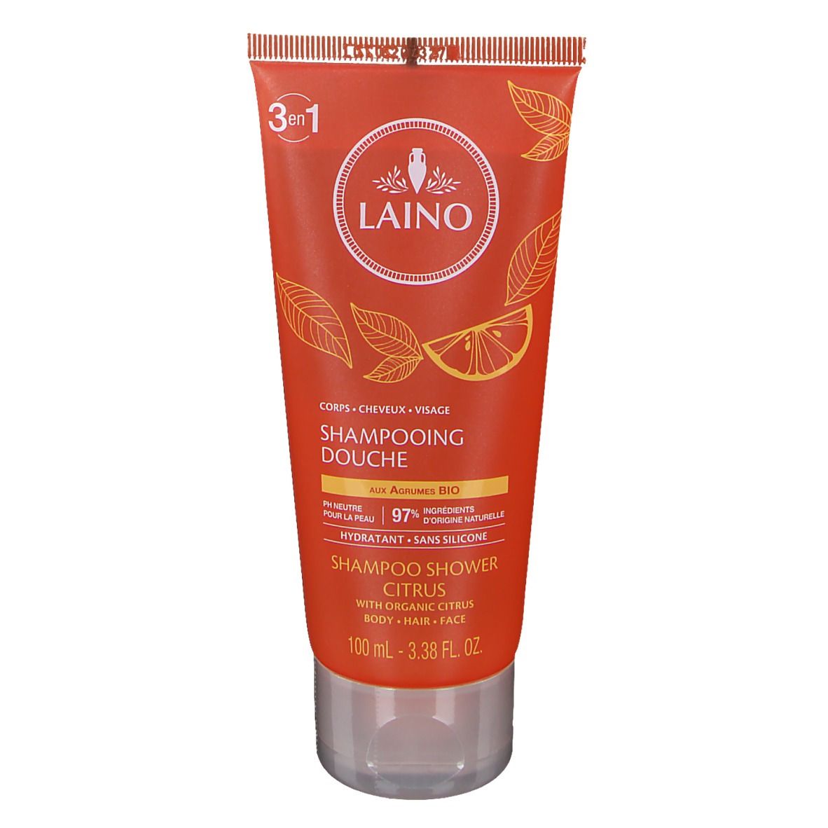 Laino Shampooing Douche 3-en-1 au Agrumes