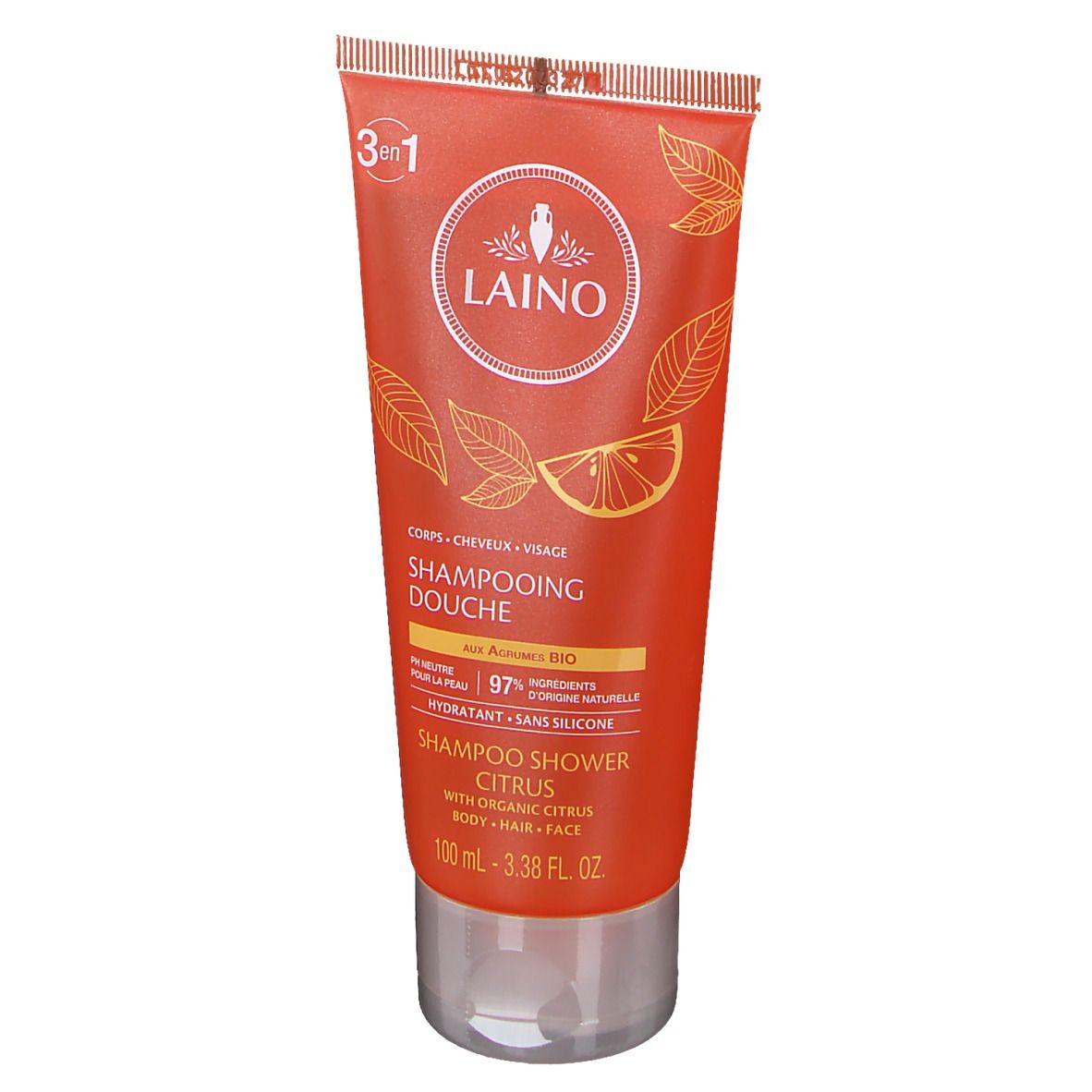 Laino Shampooing Douche 3-en-1 au Agrumes