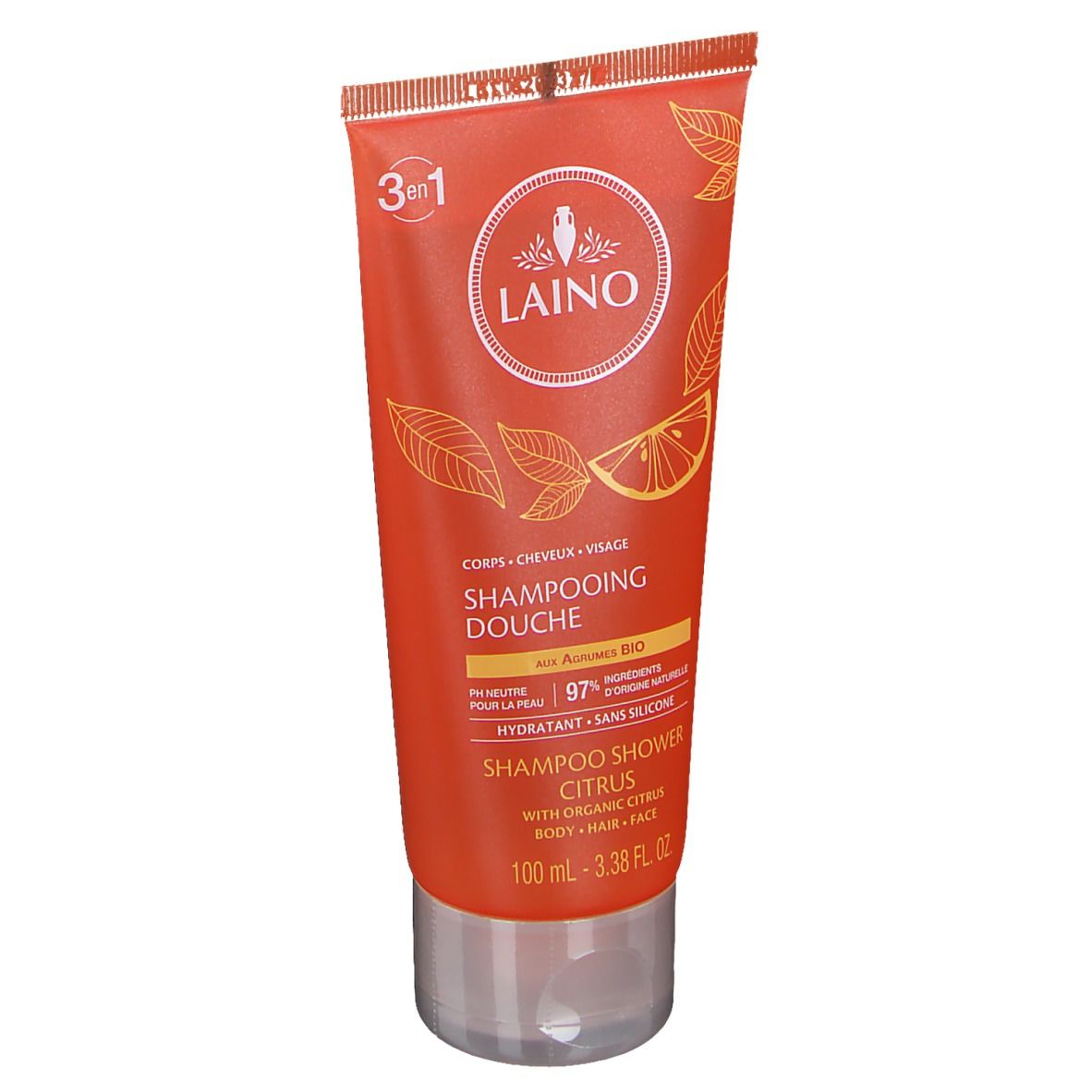Laino Shampooing Douche 3-en-1 au Agrumes