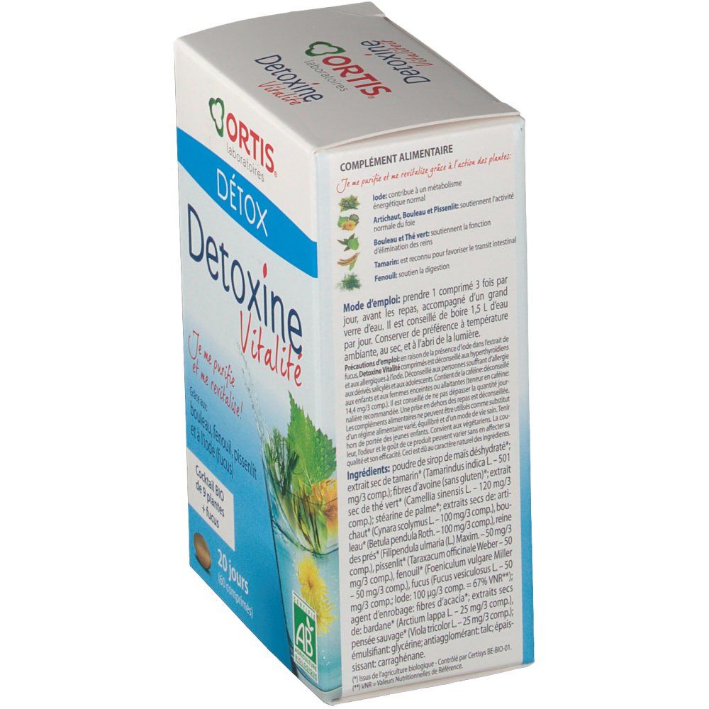 Ortis Detoxine Vitalité BIO