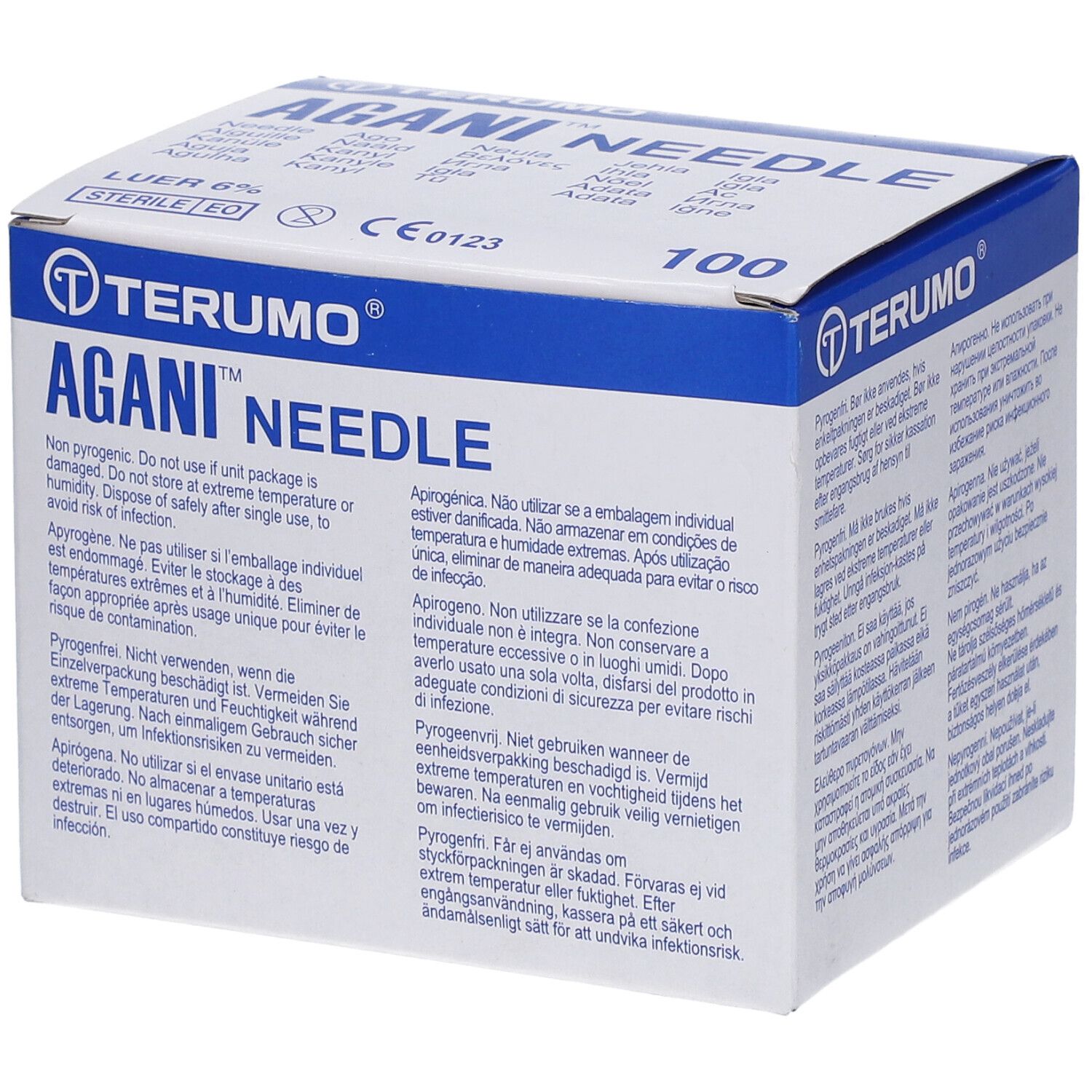 Terumo Agani 24g  0.55mm - 25mm