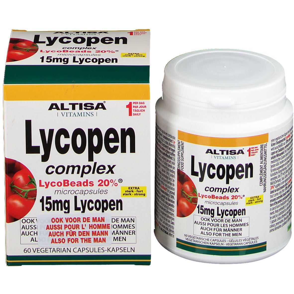 Altisa Lycopene Complex 15 mg