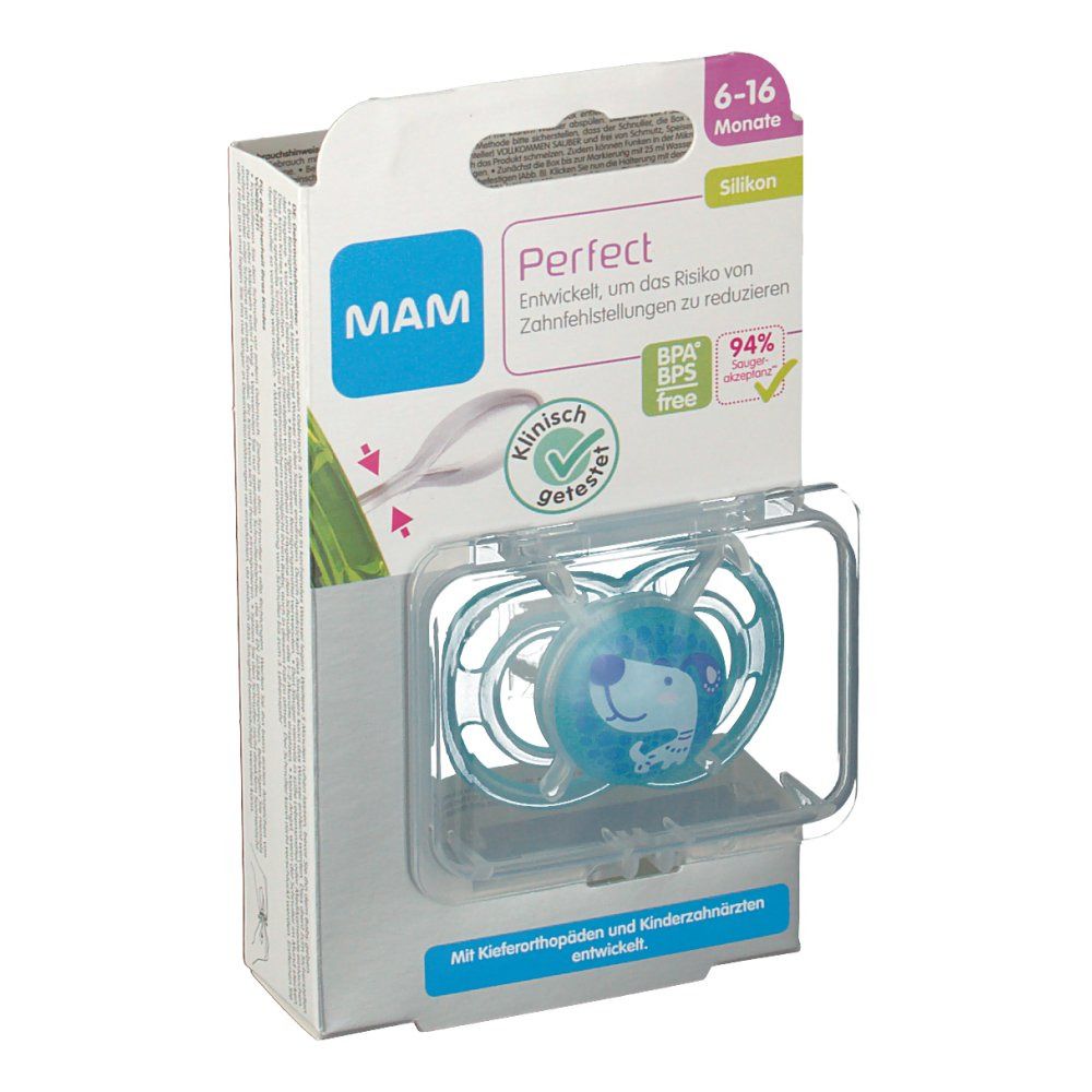 Mam Fopspeen Perfect Jongen 6-16Maanden