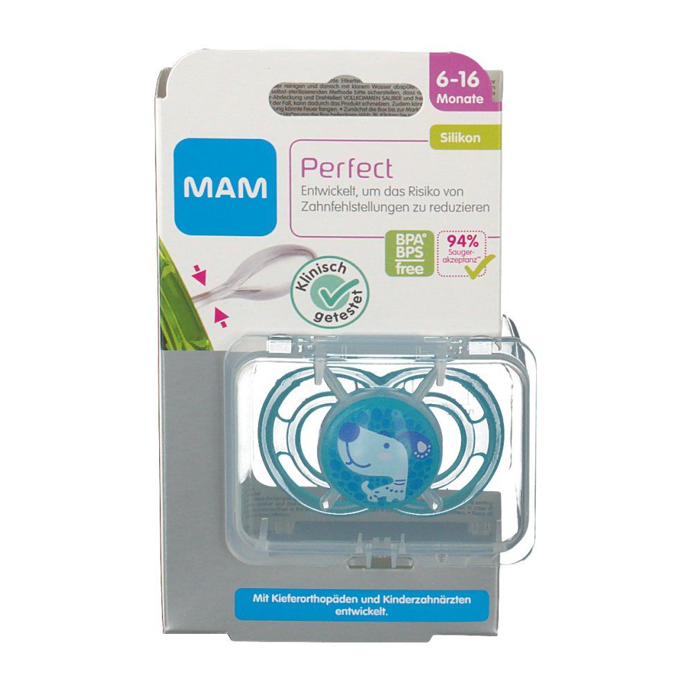 Mam Fopspeen Perfect Jongen 6-16Maanden