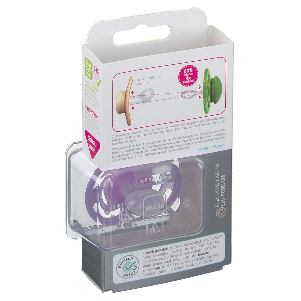 Mam Tétine Perfect Fille 16Mois+