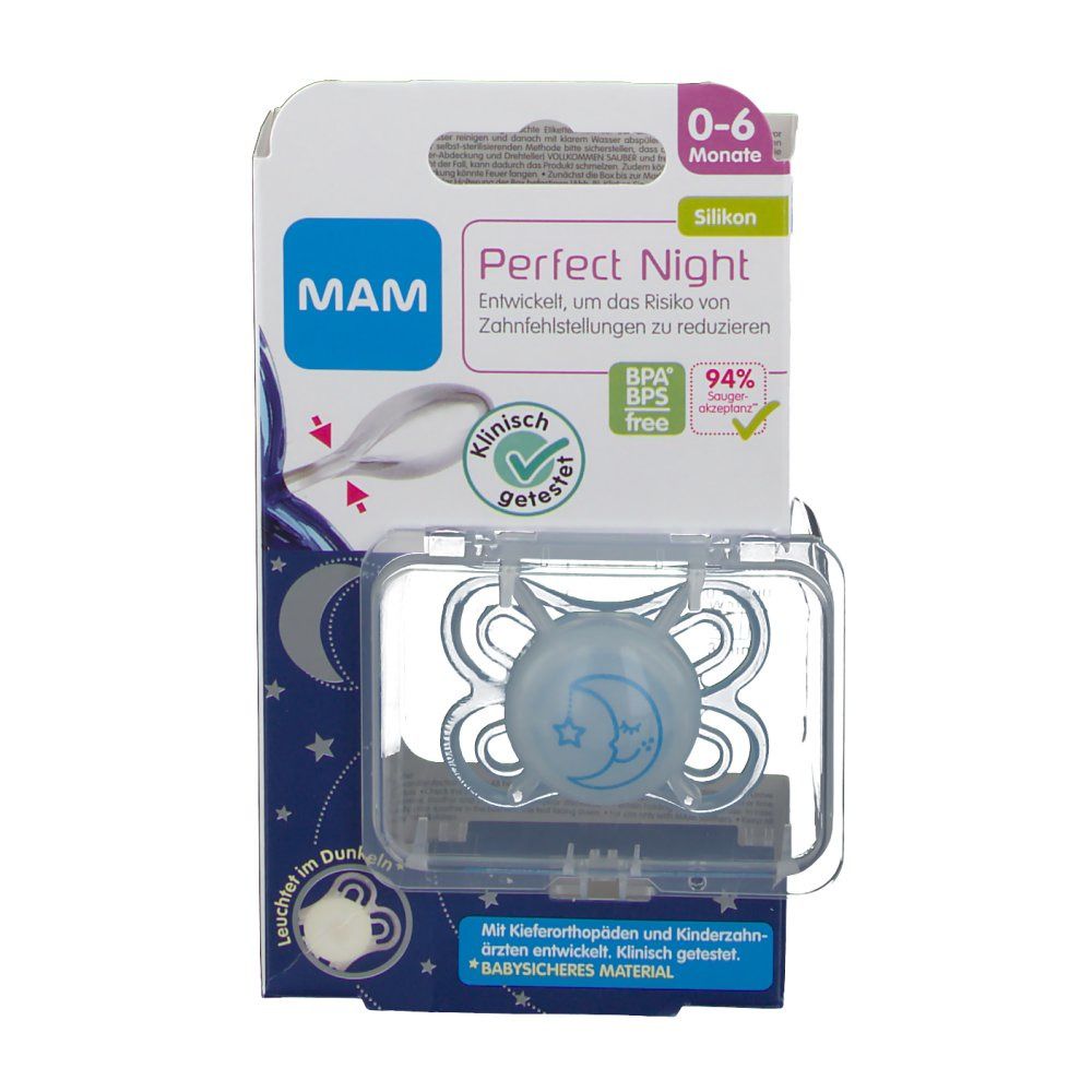 Mam Tétine Perfect Night Garçon 0-6Mois