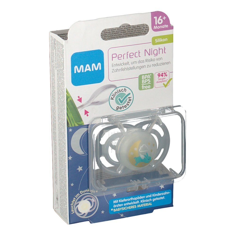 Mam Fopspeen Perfect Nacht Unisex 16Maanden+