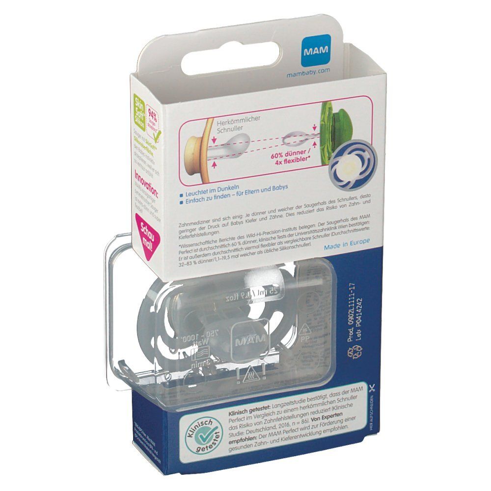 Mam Fopspeen Perfect Nacht Unisex 16Maanden+