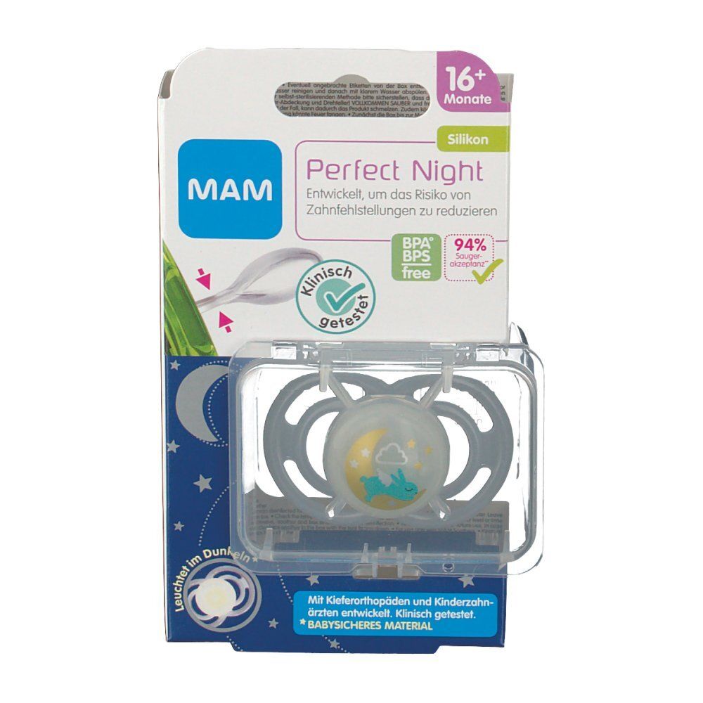 Mam Fopspeen Perfect Nacht Unisex 16Maanden+
