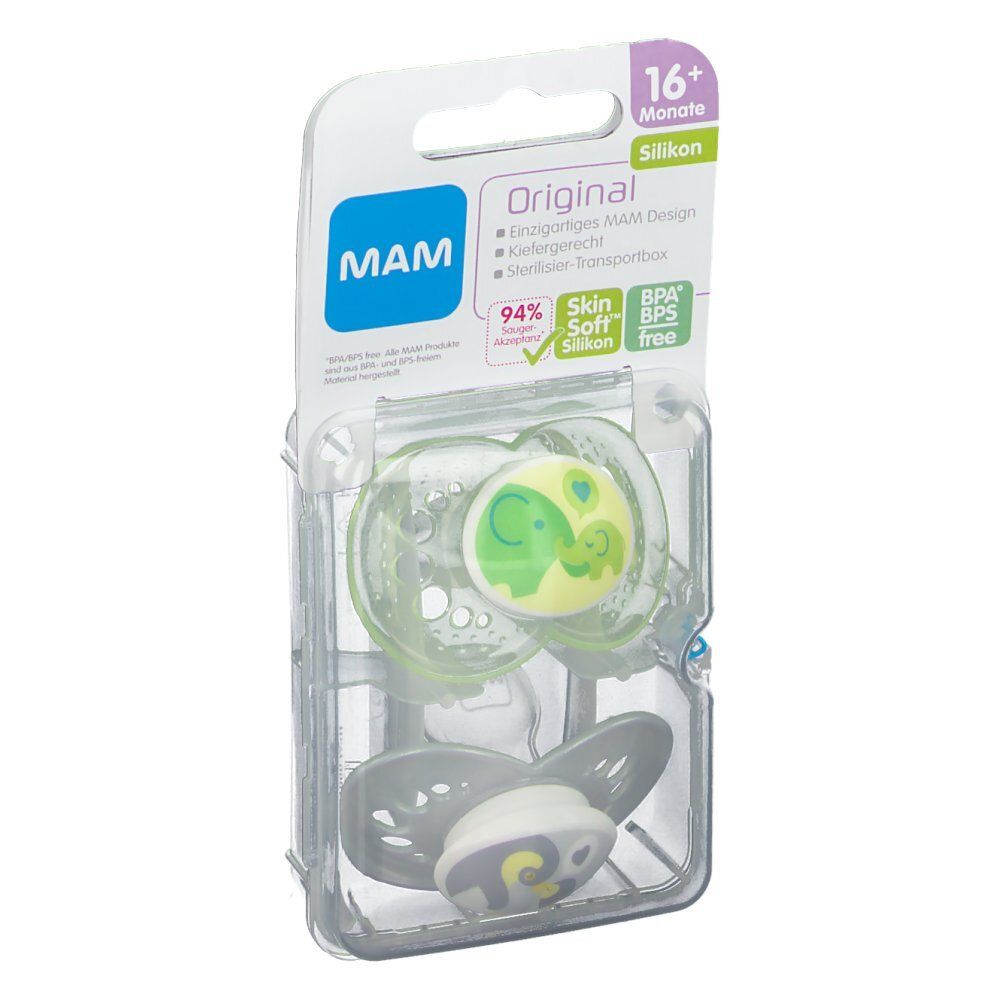 Mam Tétine Original Silicone Unisex 16Mois+