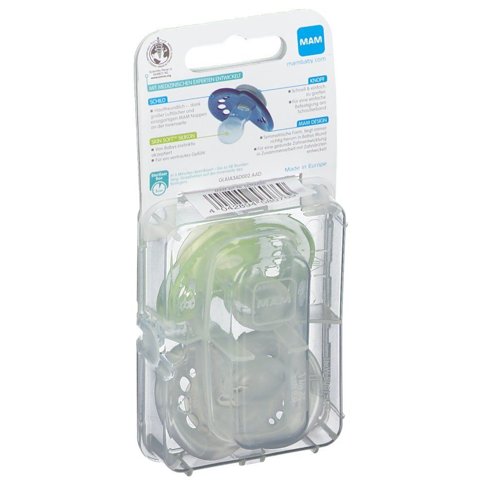 Mam Tétine Original Silicone Unisex 16Mois+