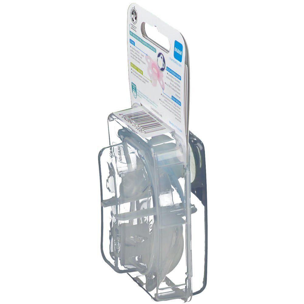 Mam Fopspeen Nacht Silicoon Jongen 0-6Maanden