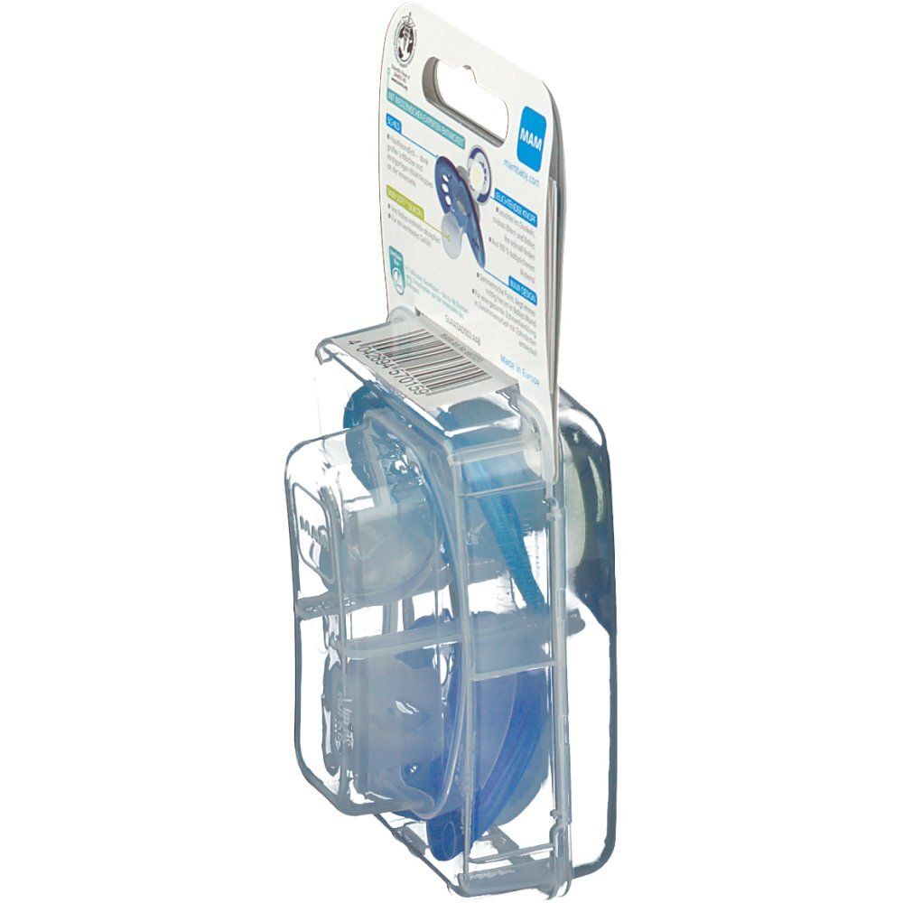 Mam Fopspeen Nacht Silicoon Jongen 6-16Maanden