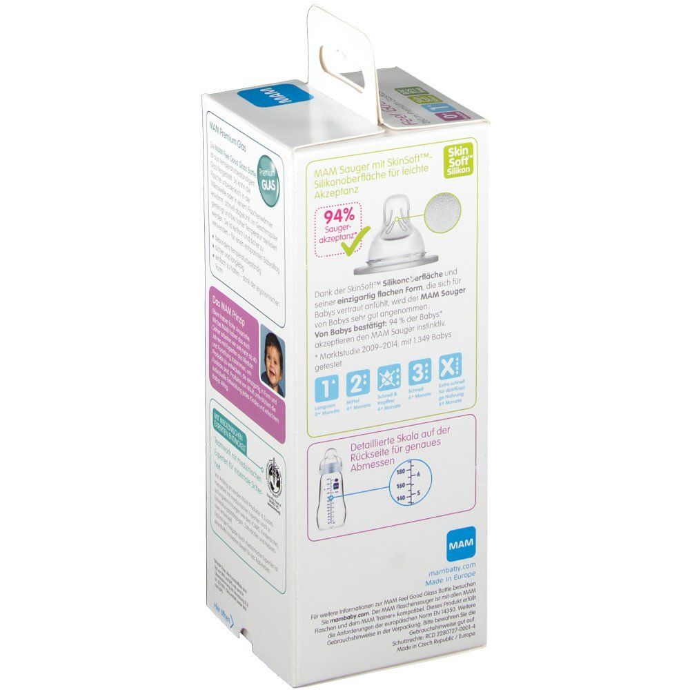 Mam Zuigfles Feel Good Meisje 2Maanden+