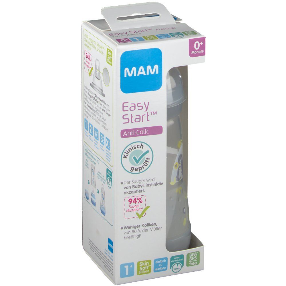 Mam Biberon Anti-Colique Unisexe 0Mois+