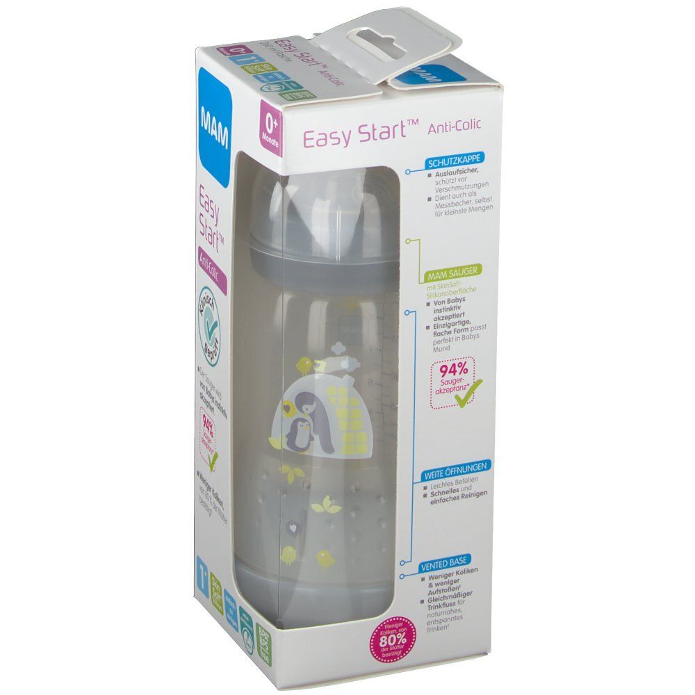 Mam Biberon Anti-Colique Unisexe 0Mois+