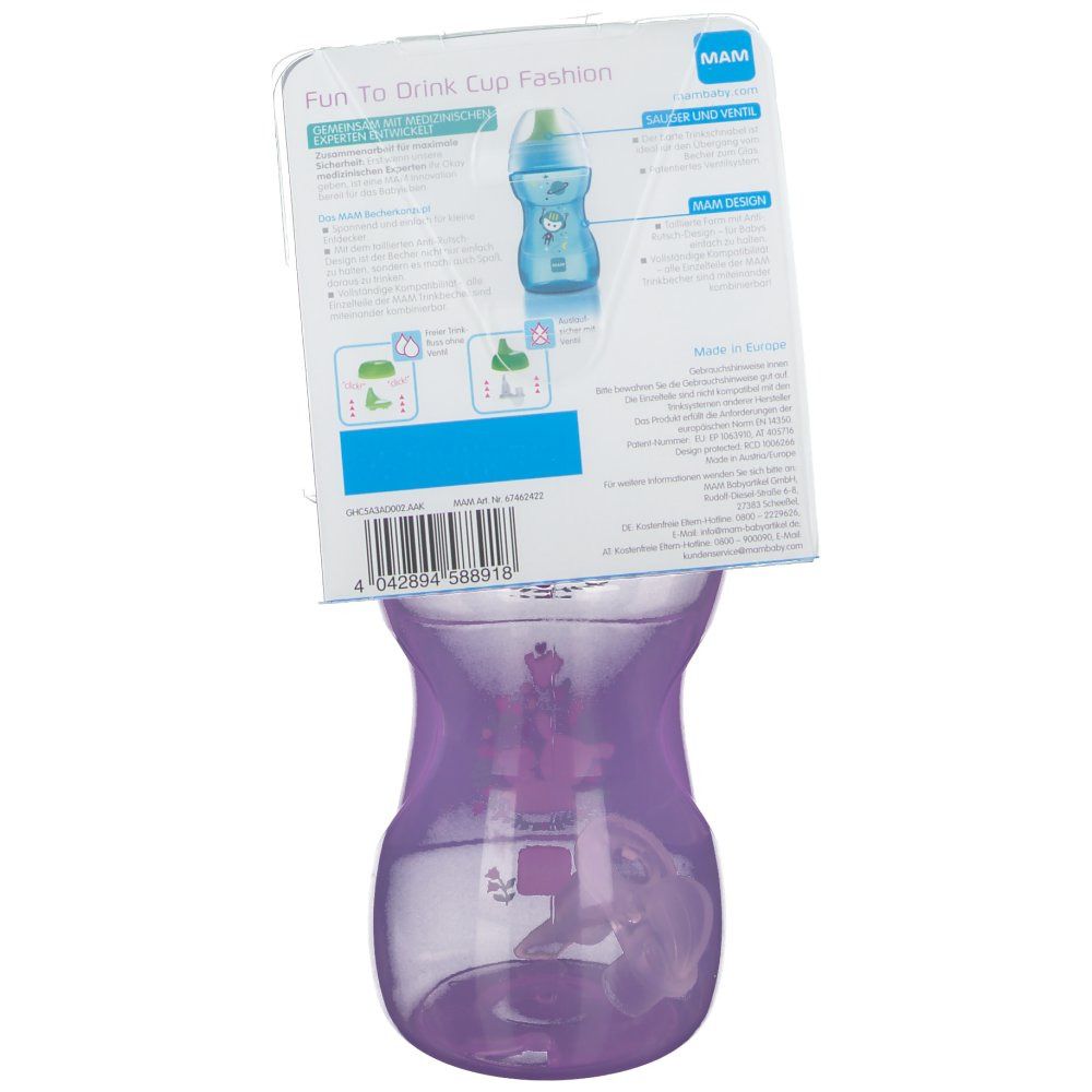 Mam Fun To Drink Cup Fille 8Mois+