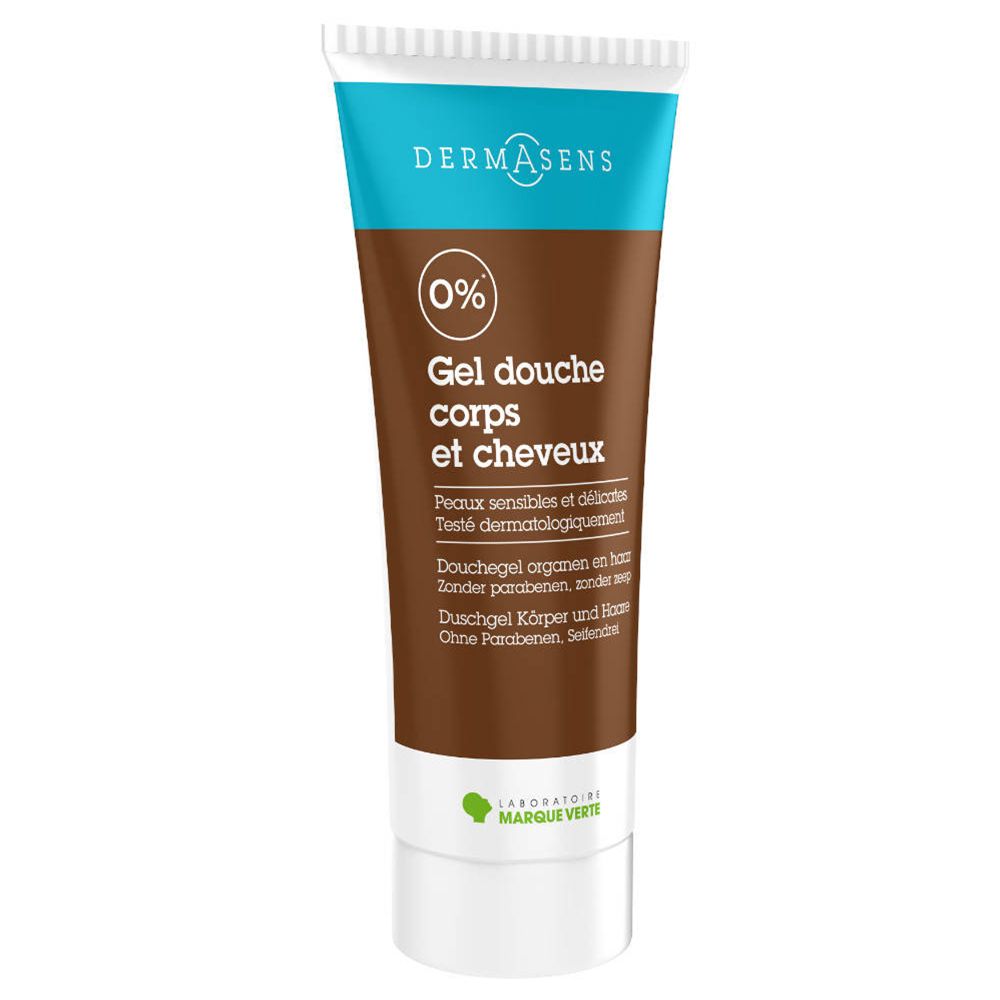 DermAsens Gel Douche Corps et Cheveux Ambre