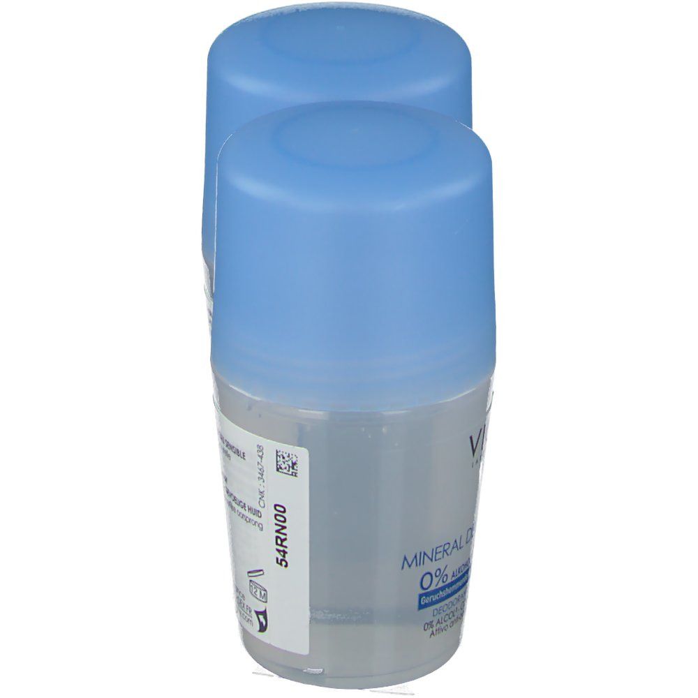 Vichy Déodorant Minéral Peau Réactive 48H Duo