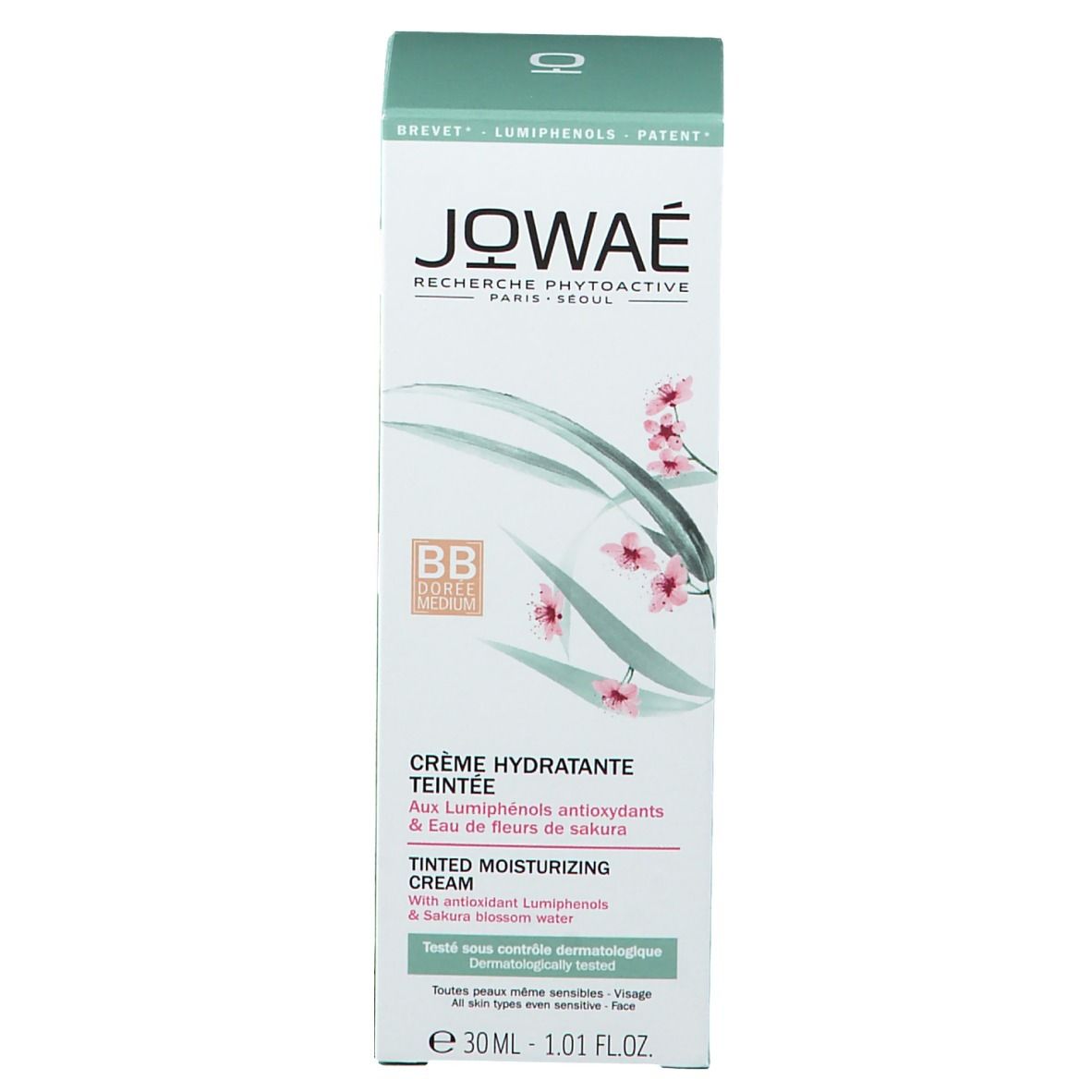 Jowaé Crème Hydratante Teintée BB Dorée