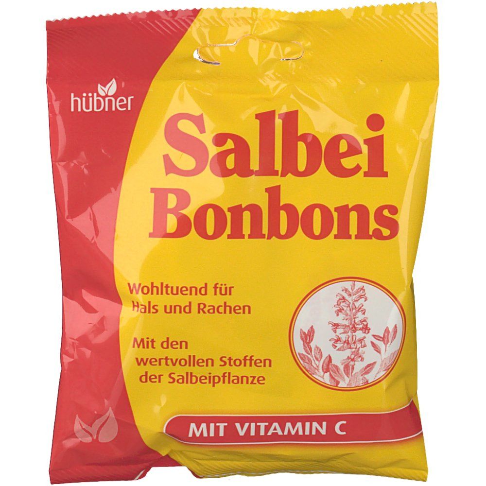 Hubner Bonbons Salie + Vitamine C Met Suiker