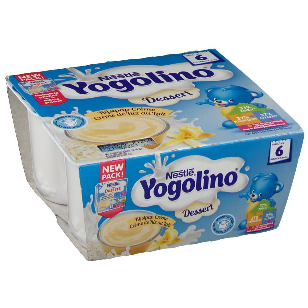 Nestlé Yogolino Dessert Crème de Riz au Lait