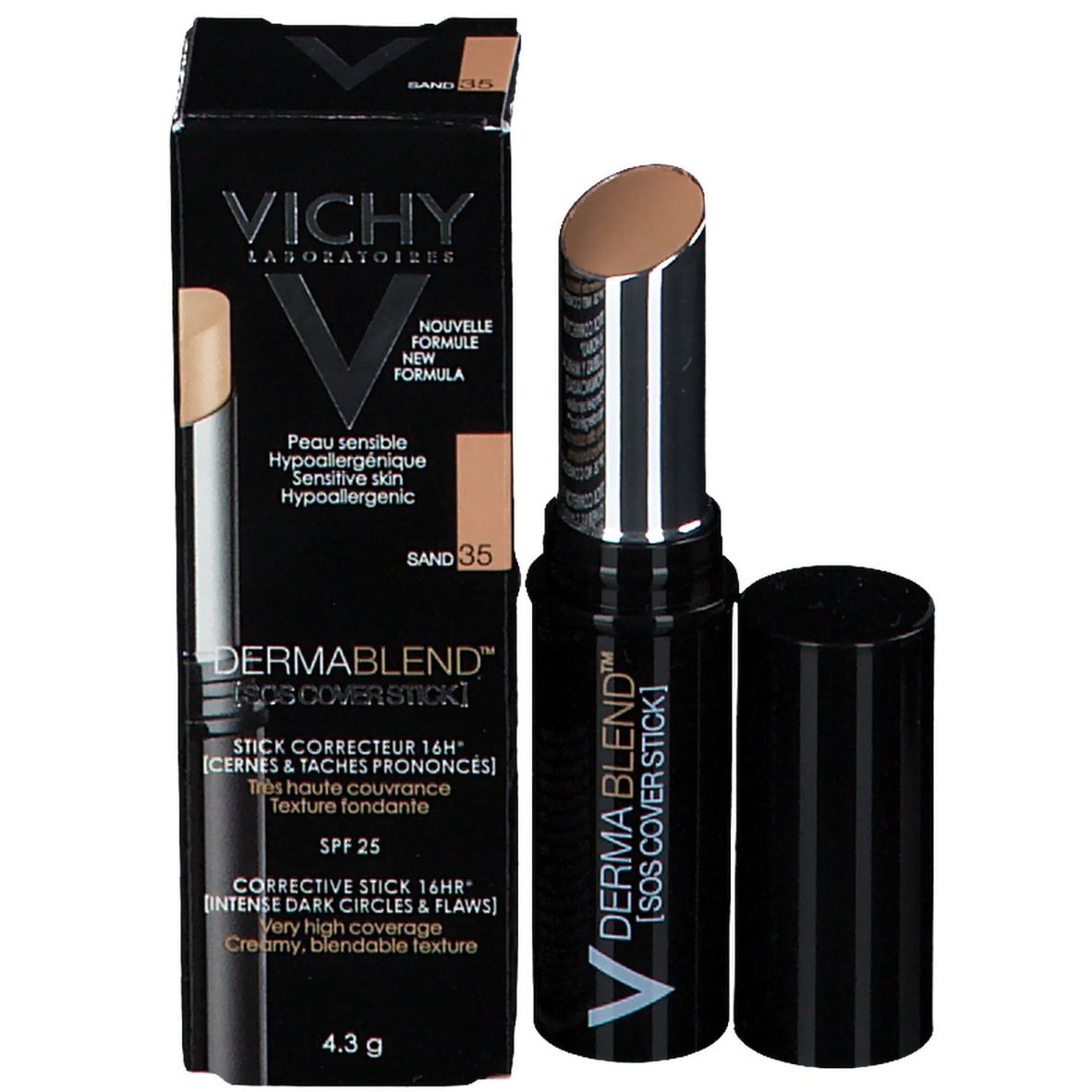 Vichy Dermablend SOS Cover Stick 14h 35 Sand
