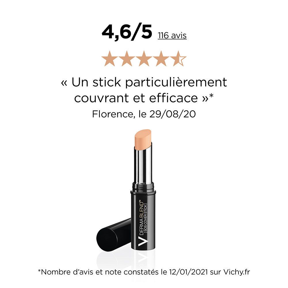 Vichy Dermablend SOS Cover Stick 14h 35 Sand
