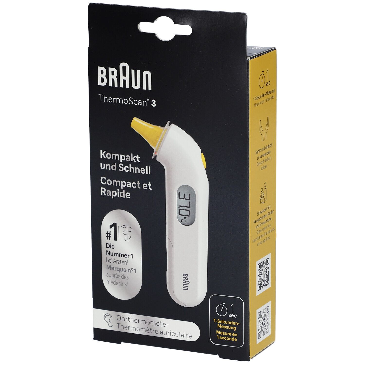 Braun Thermoscan 3 Infrarood Oorthermometer