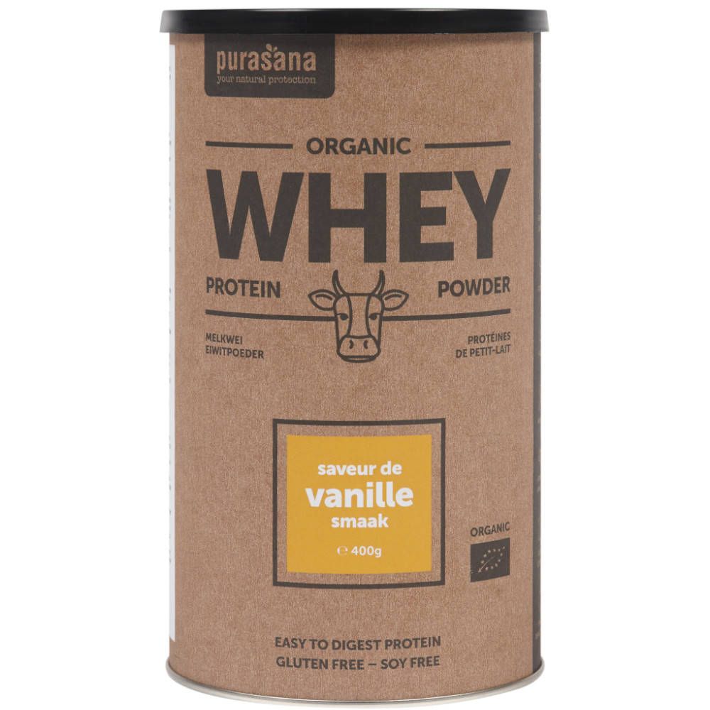 Purasana Whey Protein Vanille Bio