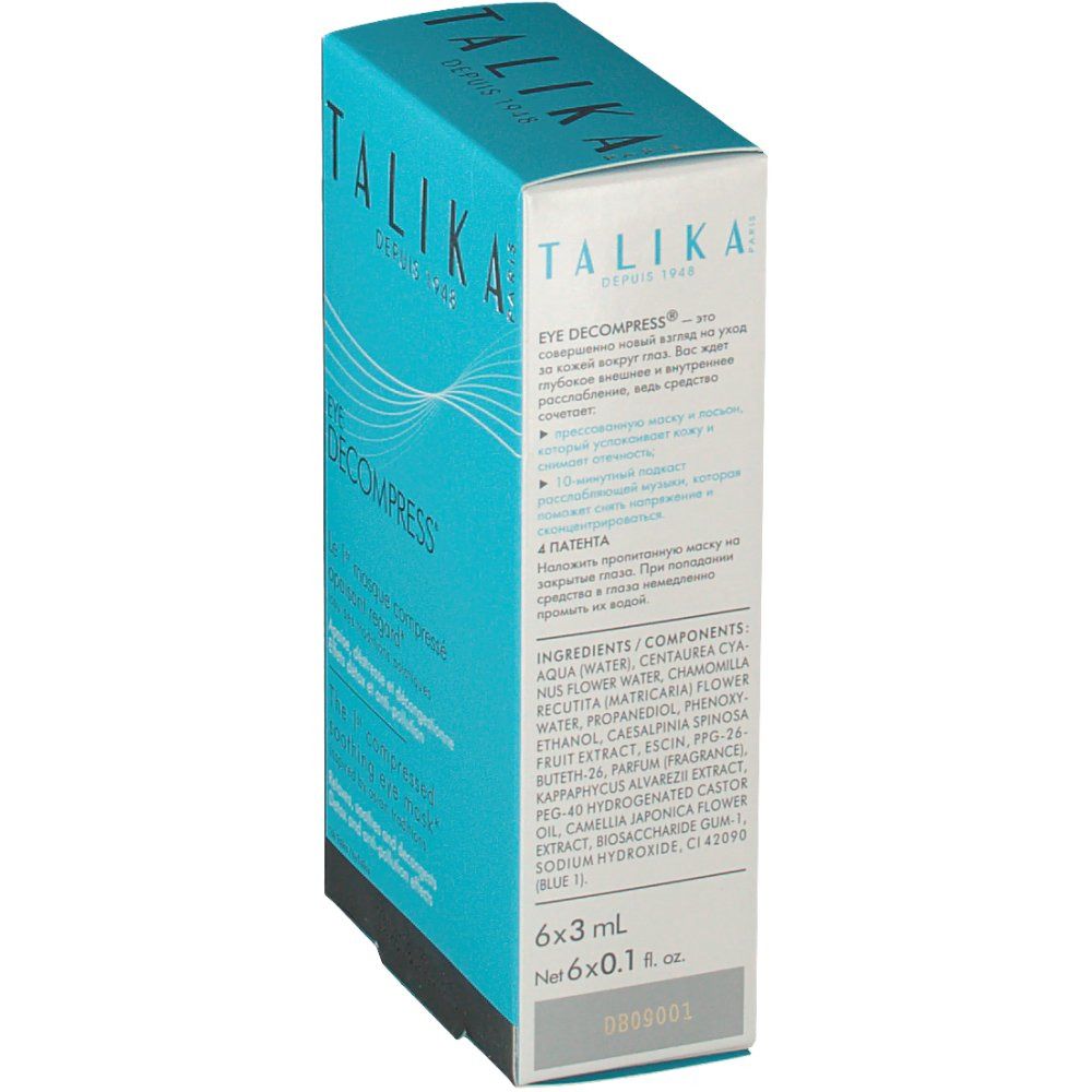 Talika Eye Decompress Masker