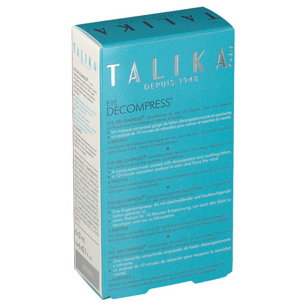 Talika Eye Decompress Masker