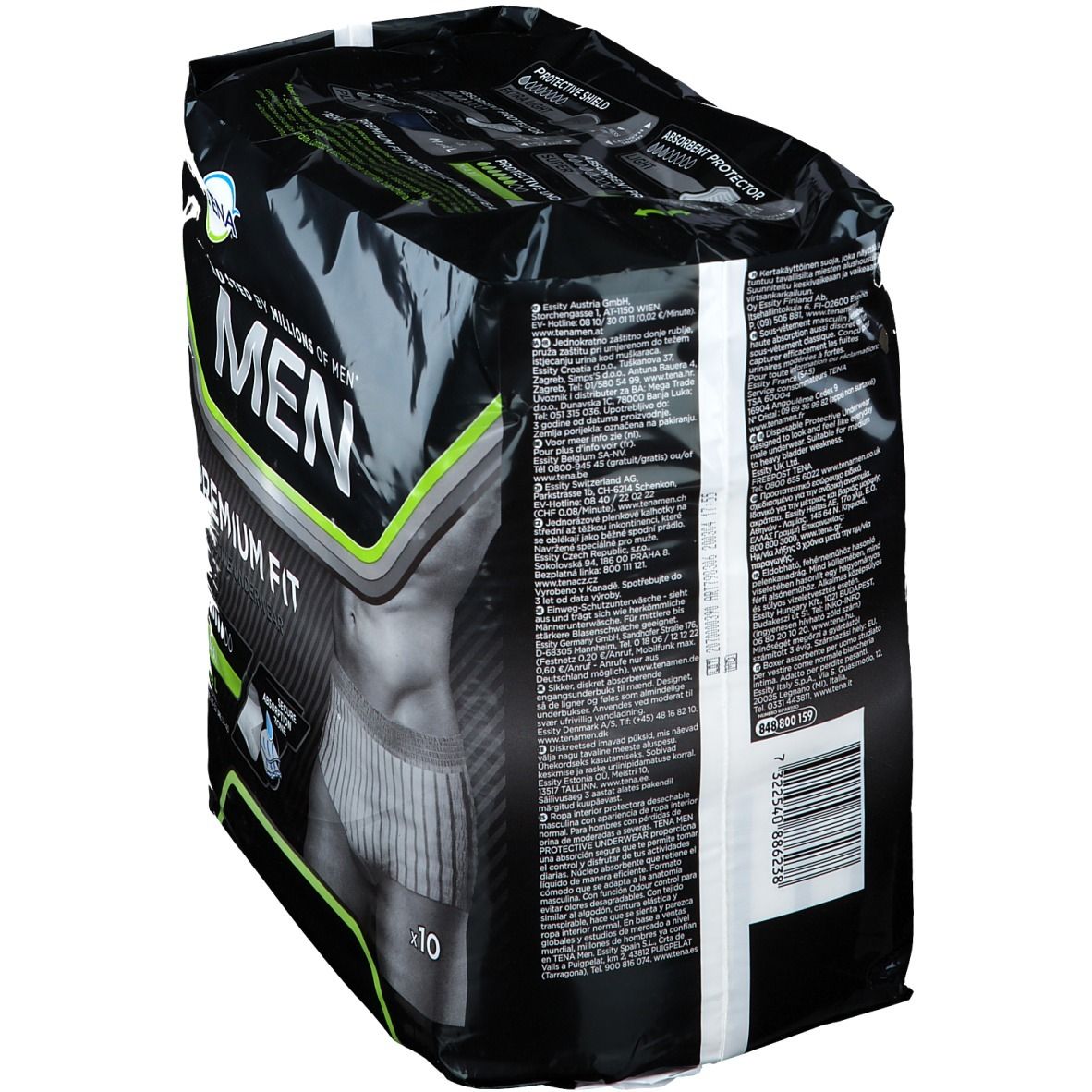 TENA Men Premium Fit Protective Underwear Level 4 Large