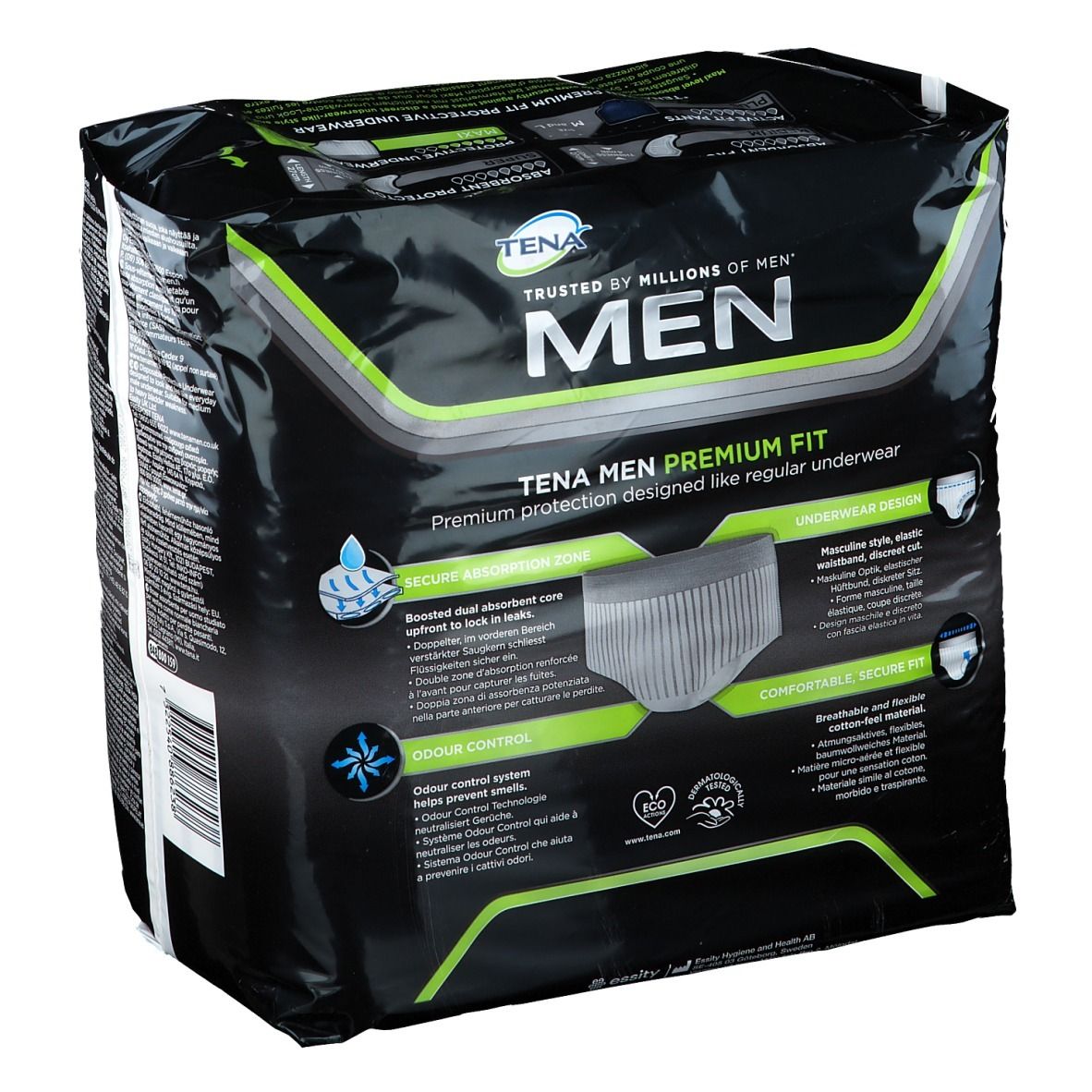 TENA Men Premium Fit Protective Underwear Level 4 Large